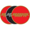Bronson Speed Co 3" x 3" Spot Logo Flash Mylar Assorted Colors Skate Sticker