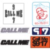 Call Me 917 10 pack Assorted Skate Stickers