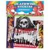 Deathwish Skateboards 6 Pack Fear Black / Red Skate Sticker