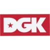 DGK Skateboards Classic White / Red Skate Sticker