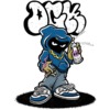 DGK Skateboards Menace Skate Sticker