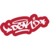 DGK Skateboards Tagged White / Red Skate Sticker