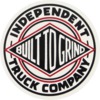 Independent Truck Company 1.5" x 1.5" BTG Summit White / Black / Red Skate Sticker