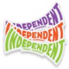 Independent Truck Company 6" x 3" ITC Span Assorted Colors Skate Sticker