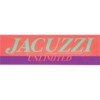 Jacuzzi Unlimited Skateboards 3.5" x 8" Flavor Logo Skate Sticker