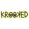 Krooked Skateboards Eyes Medium Skate Sticker