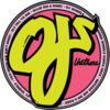 OJ Wheels 3 Yellow / Pink Skate Sticker