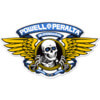 Powell Peralta 5" Winged Ripper Die-Cut Blue Skate Sticker