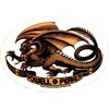 Powell Peralta Oval Dragon Skate Sticker
