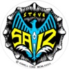 Powell Peralta Steve Saiz Totem Skate Sticker