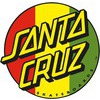Santa Cruz Skateboards Rasta Dot Decal - 3" x 3"