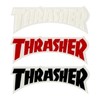Thrasher Magazine Die Cut Assorted Colors Skate Sticker - 2 1/8" x 5 3/4"