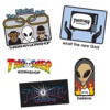 Thrasher Magazine 5 Pack Alien Workshop Assorted Skate Stickers