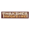 Thrasher Magazine 4" x 1" Blocks Assorted Colors Skate Sticker
