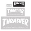 Thrasher Magazine Logo Small Assorted Colors Skate Sticker - 1 1/2" x 3 3/4"