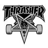 Thrasher Magazine Sk8Goat Assorted Colors Skate Sticker - 3 3/4" x 3 7/8"