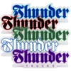 Thunder Trucks Script Large Assorted Colors Skate Sticker