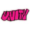 Unity Queer Skateboarding Medium Letters Skate Sticker