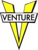Venture Trucks V Die-Cut Small Skate Sticker