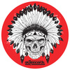 Warehouse Skateboards Native Skull Skate Sticker - 2.5" x 2.5"