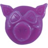 Pig Wheels Pig Head Raised Purple Skate Wax