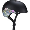 187 Killer Pads Lizzie Armanto Pro Sweatsaver Matte Black Skate Helmet - Medium / 21.4" - 22"
