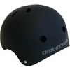 Industrial Skateboards Flat Black Skate Helmet - Small