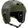 ProTec Skateboard Pads Classic Matte Olive Full Cut Skate Helmet - Small / 21.3" - 22"
