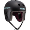 ProTec Sky Brown Full Cut Black / Light Blue Full Cut Skate Helmet - Small / 21.3" - 22"