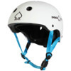 ProTec Skateboard Pads Jr. Classic Gloss White Skate Helmet - (Certified) - Small / 21.3" - 22"