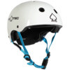 ProTec Jr. Classic Gloss White Skate Helmet - (Certified) - Small / 21.3" - 22"
