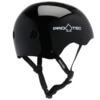 ProTec Skateboard Pads Classic Black Gloss Skate Helmet - Large / 22.8" - 23.6"