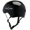 ProTec Skateboard Pads Classic Black Gloss Skate Helmet - Large / 22.8" - 23.6"