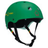 ProTec Skateboard Pads Classic Rubber Rasta Green Skate Helmet - Medium / 22" - 22.8"