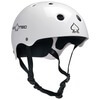 ProTec Skateboard Pads Classic White Gloss Skate Helmet - Small / 21.3" - 22"
