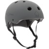 ProTec Skateboard Pads Classic Matte Grey Skate Helmet - (Certified) - Small