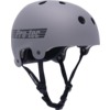 ProTec Skateboard Pads Low Pro Old School Matte Grey Skate Helmet - (Certified) - Large / X-Large 22.44" - 23.62"