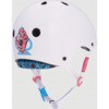 ProTec Skateboard Pads Low Pro Santa Cruz White Skate Helmet - (Certified) - Small / Medium 20.8" - 22.44"