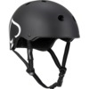 ProTec Skateboard Pads Low Pro Matte Black Skate Helmet - (Certified) - XL/XXL 23.5" - 24.5"