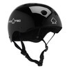 ProTec Skateboard Pads Classic CPSC Gloss Black Skate Helmet - (Certified) - Small / 21.3" - 22"