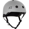 S-One Helmets Lifer Matte Grey Skate Helmet - (Certified) - Large