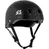 S-One Helmets Christian Hosoi Lifer Black Peopard Skate Helmet - (Certified) - Medium