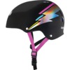 Triple 8 Skateboard Pads Sweatsaver Black Hologram Skate Helmet CPSC Certified - (Certified) - L/XL 22.5" - 23.5"
