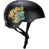 Triple 8 Skateboard Pads Sweatsaver Hot Wheels Matte Black Skate Helmet - L/XL