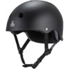 Triple 8 Skateboard Pads Deep Cover Matte Black Skate Helmet CPSC Certified - XL/XXL 23.5" - 24.5"