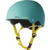 Triple 8 Skateboard Pads Gotham Baja Teal Rubber Skate Helmet Dual Certified CPSC & ASTM - (Certified) - S/M 21.7" - 22.8"