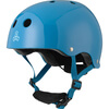 Triple 8 Lil 8 with EPS Liner Blue Glossy Skate Helmet Dual Certified CPSC & ASTM - (Certified) - Youth 18" - 20.5"