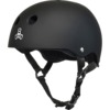 Triple 8 Skateboard Pads Rubber Black / White Skate Helmet - Medium