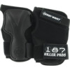 187 Killer Pads Derby Black Wrist Guards - X-Large