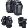 187 Killer Pads 6-Pack Black Knee, Elbow, Wrist Set - Pre-K